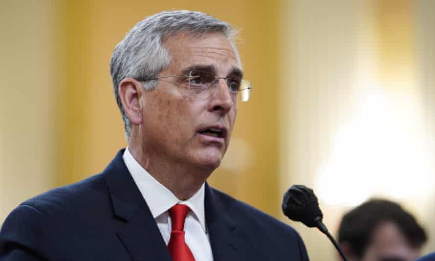 Brad Raffensperger, the Georgia secretary of state.