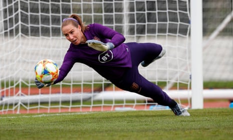 England’s Karen Bardsley is playing in her third Women’s World Cup.