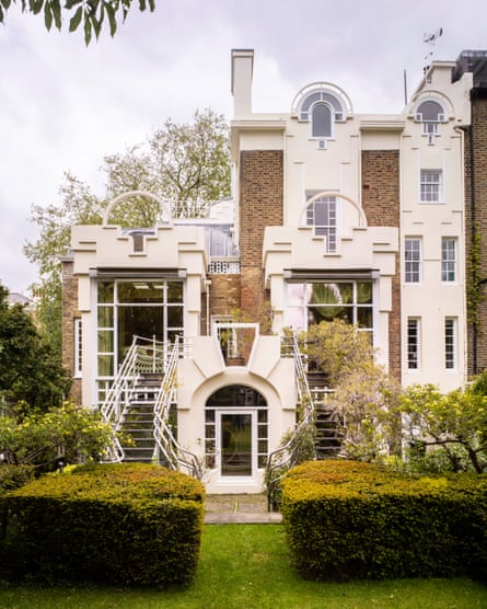 The exterior of The Cosmic House.