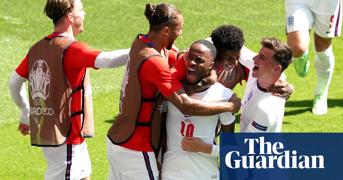 England up and running at Euro 2020 as Raheem Sterling’s strike sinks Croatia