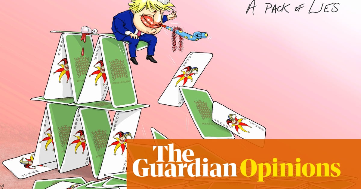 Nicola Jennings on Boris Johnson’s collapsing popularity – cartoon