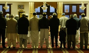 Muslims at prayer