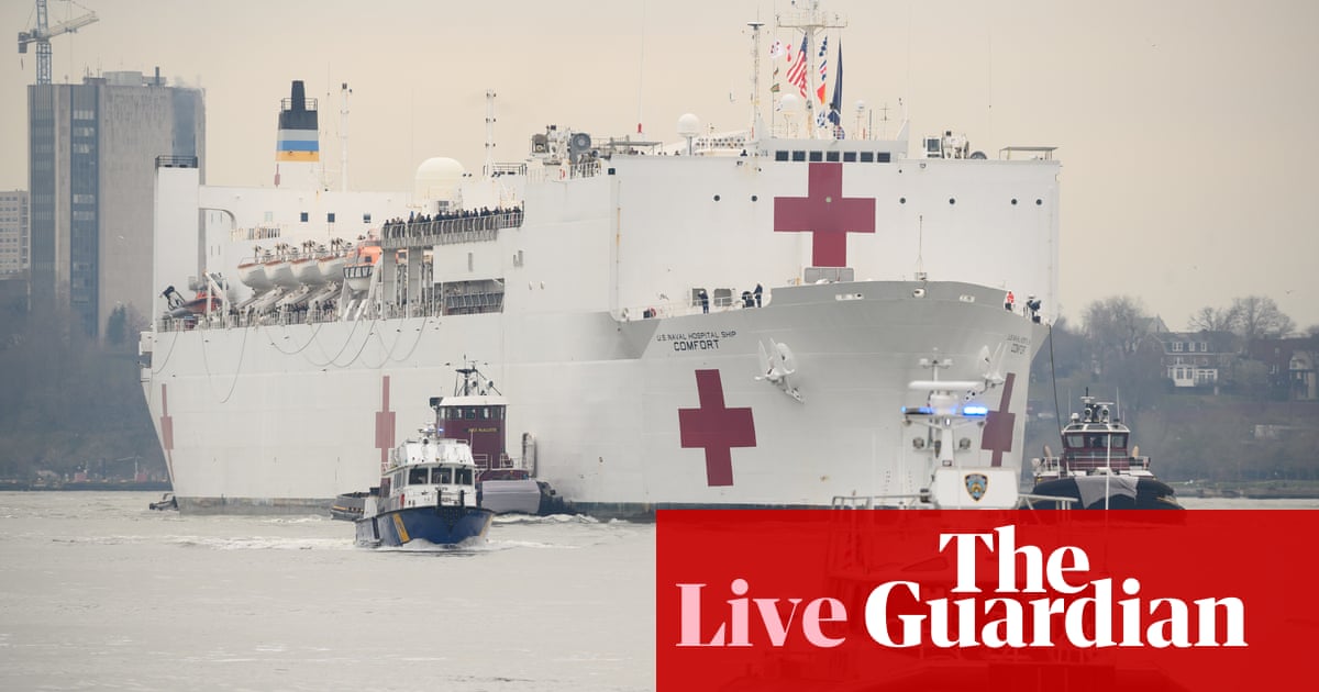 Coronavirus live news: US has twice as many cases as China as study shows higher risk from middle age