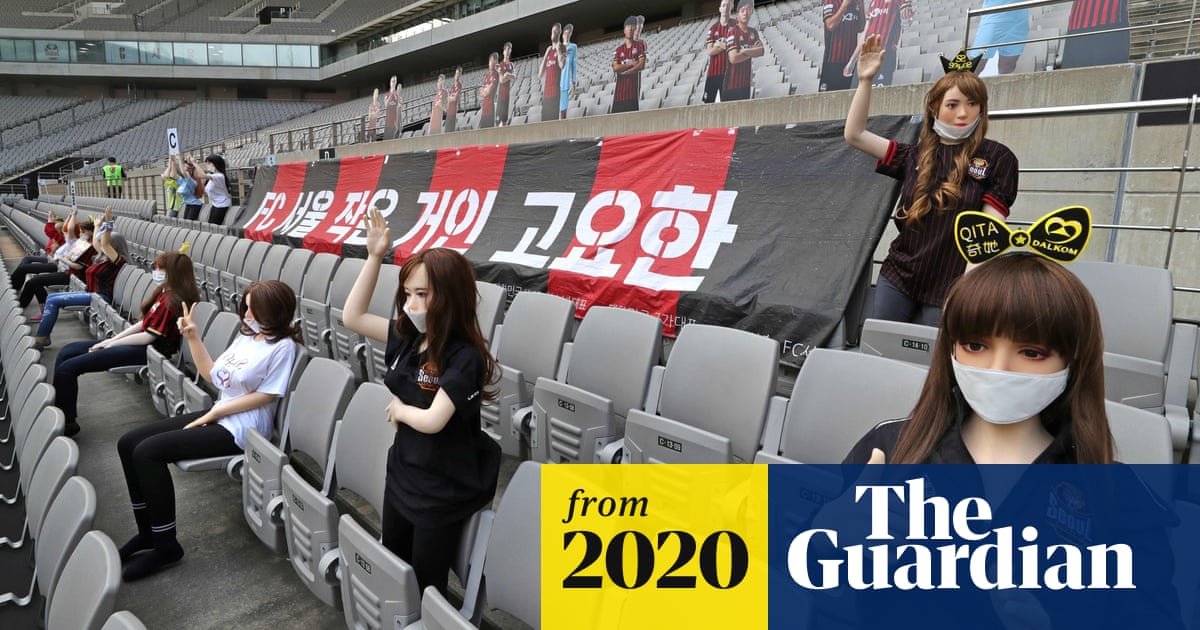 South Korean football team apologises for using sex dolls to fill stands