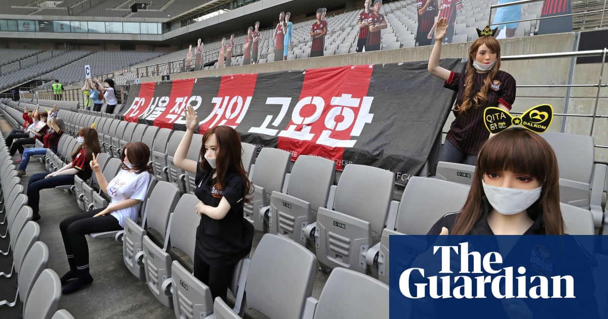 South Korean football team apologises for using sex dolls to fill stands