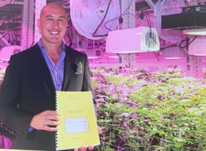 Mark says he wanted to pursue a PhD in cannabis in the 1990s, but the university considered the subject too taboo.