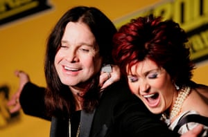 With Sharon at the MTV Europe Music awards 2004 in Rome
