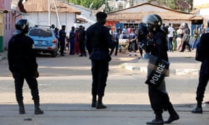 Image result for soldiers in the streets of banjul now