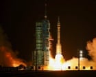 Source-feed image associated with China launches three-crew spaceflight as part of lunar ambitions