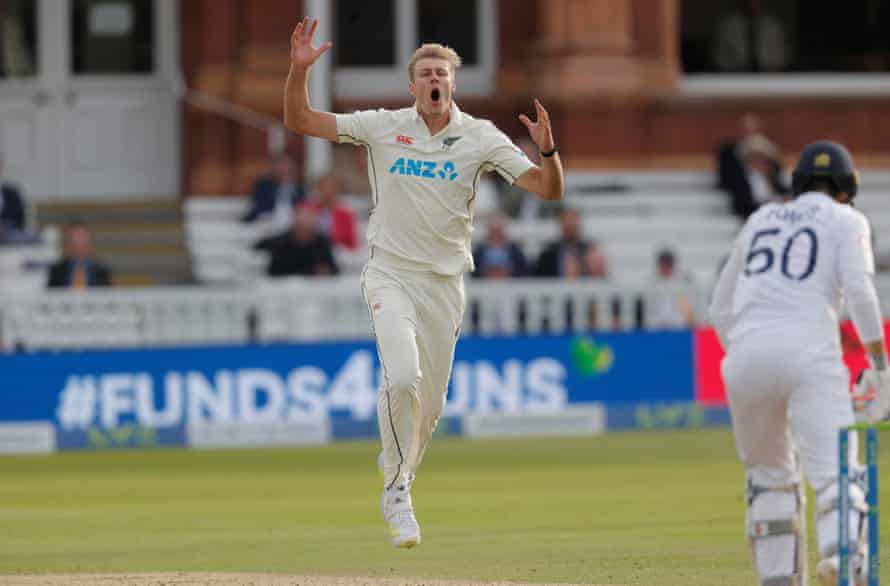 Kyle Jamieson was New Zealand’s most potent weapon against England.