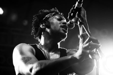 D’Angelo performing at Bonnaroo festival in 2012.