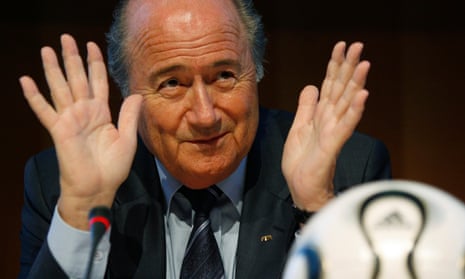 Sepp Blatter at Fifa