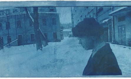 La série de photos bleutées