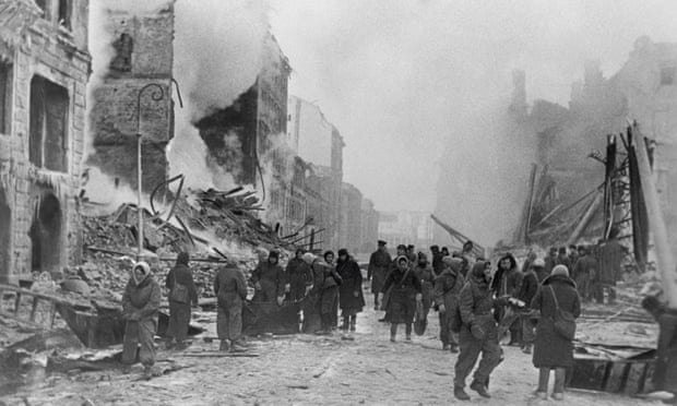 Leningrad (St Petersburg) during the siege in the second world war, December 1942.