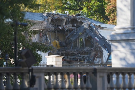 demolished home