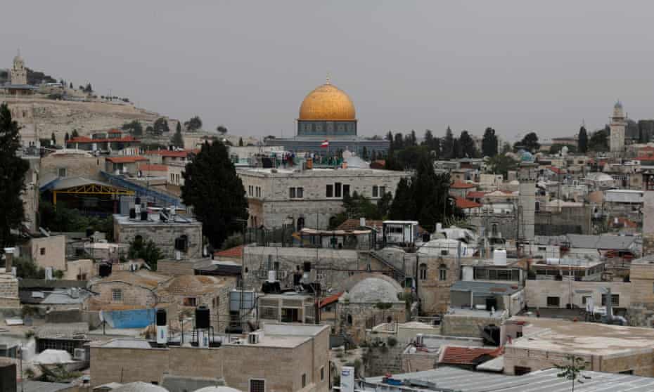 A general view of the Dome of the Rock and Jerusalem’s old city.