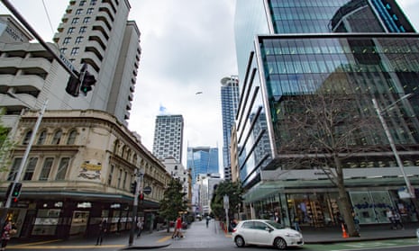 Fort street pedestrianised area. Luxury shopping along Queen Street, including the flagship store of handbag retailer Coach, in downtown Auckland, New Zealand,