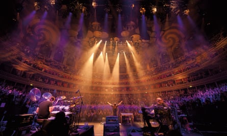 Porcupine Tree at the Royal Albert Hall, London, in October 2010