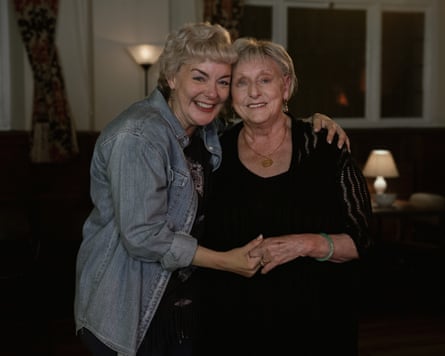 A real character … Smith with Ann Ming.