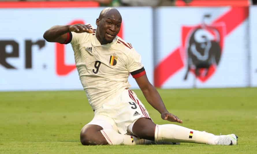 Romelu Lukaku during the defeat of the League of Nations of Belgium against the Netherlands last week.