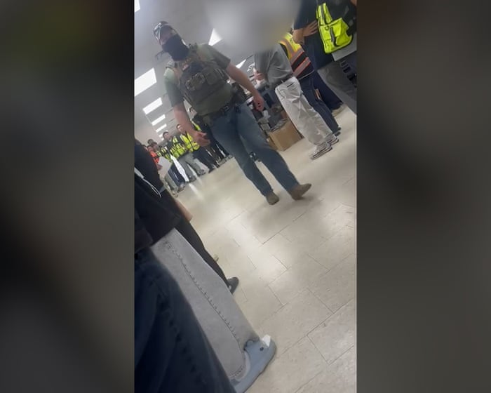Seoul promises to help hundreds of Korean workers arrested in US in Ice raid – video