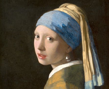 The girl with the pearl earring by Vermeer.