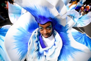 Bright and beautiful costumes seen during the carnival