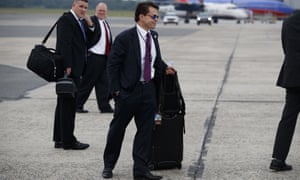 Anthony Scaramucci on Friday in Ronkonkoma, New York.