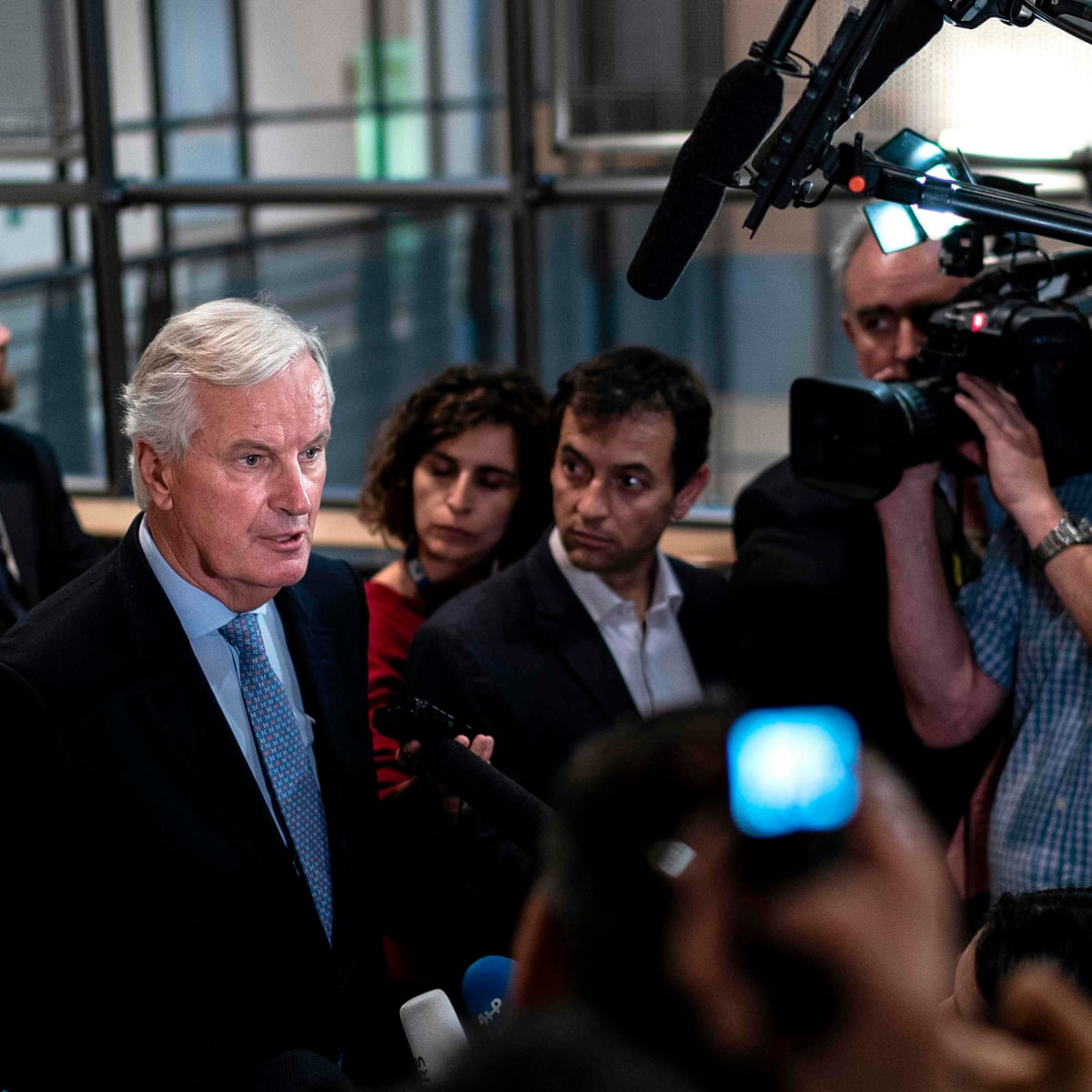 Michel Barnier Blame Boris Johnson For A No Deal Brexit Brexit The Guardian