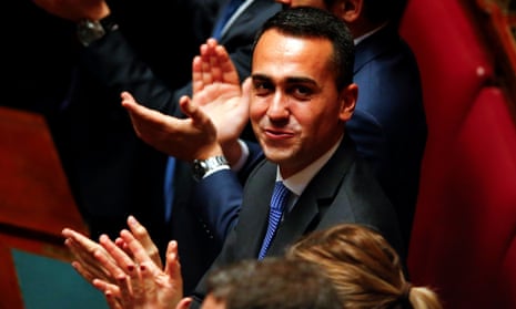 Five Star Movement leader Luigi Di Maio has ruled out joining a coalition with Forza Italia.