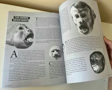 a page from a zine