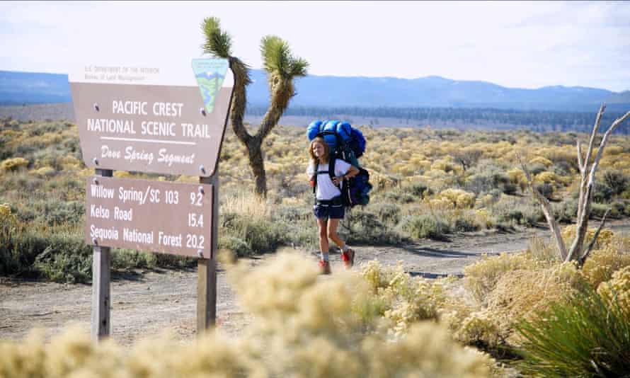 Reese Witherspoon as Cheryl Strayed in Wild.
