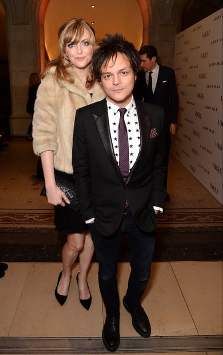 Sophie Dahl towers over Jamie Cullum at a Vogue event