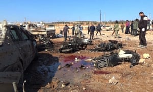 The bombing happened in the early hours of Friday morning, in Sousian village.