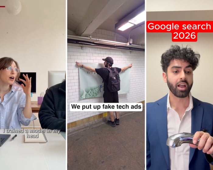 The comedians turning AI anxiety into punchlines: ‘It’s so good, it’ll completely alter our grasp on reality’