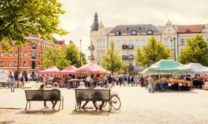 10 of the most effective meals markets in Sweden: anybody for smoked moose meat or cloudberry doughnuts? | Uncover Sweden’s delights 2 Malmö’s Möllevångstorget is surrounded by restaurants with outdoor terraces.