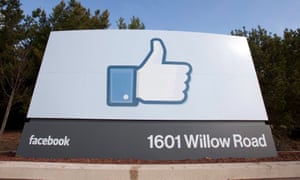 Facebook office sign