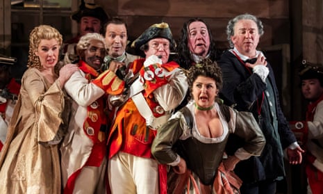 ‘A fine ensemble, well balanced and superbly integrated’  ENO’s staging of the Barber of Seville by Rossini at  London Coliseum.