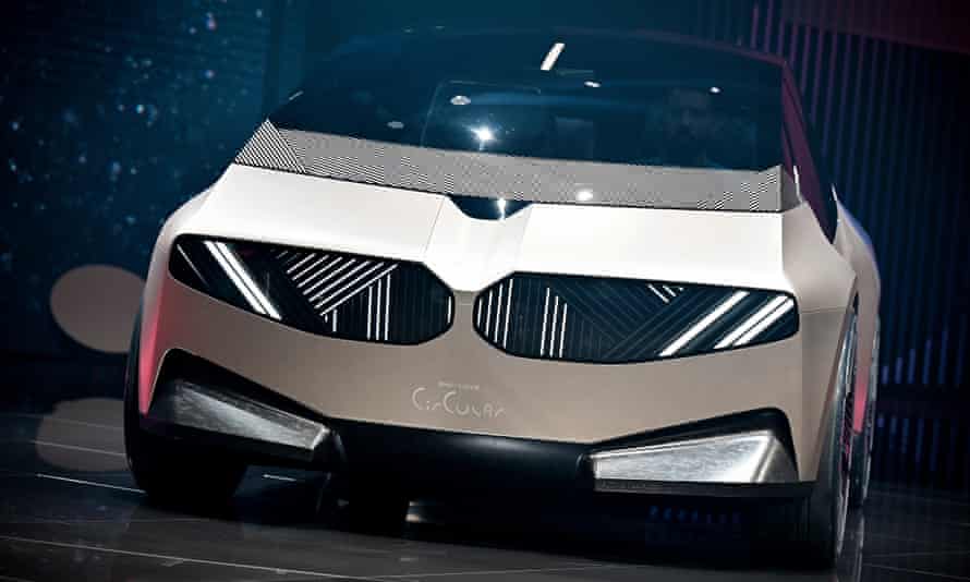 A picture of the BMW Vision Circular on display in Munich in September 2021.