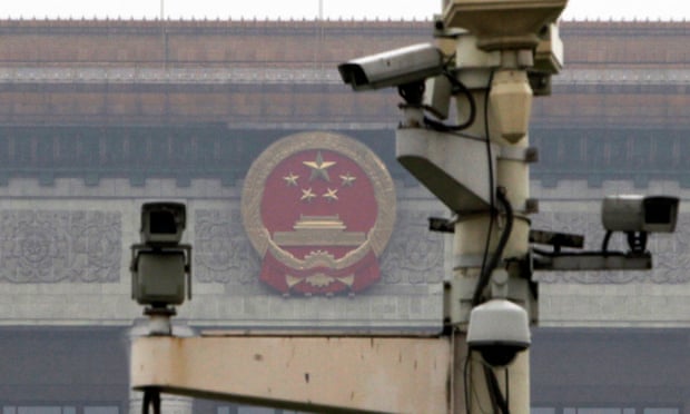 Surveillance cameras in Beijing