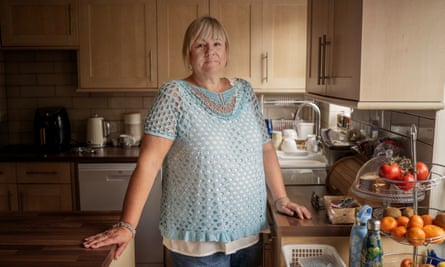 Andrea Tucker in her kitchen