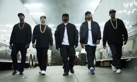 ‘We did an excellent job’ … A scene from the 2015 film Straight Outta Compton.