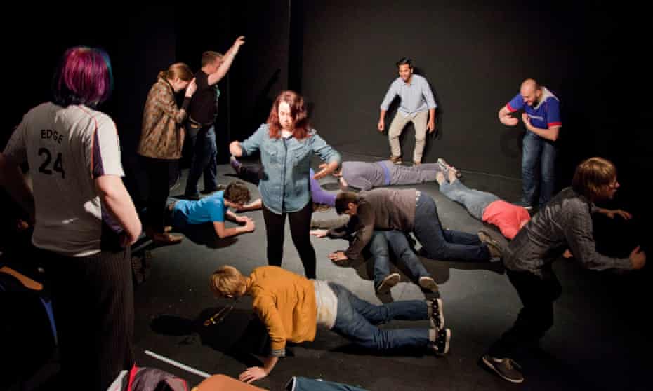 A ComedySportz UK improv workshop to help with anxiety and social fears.
