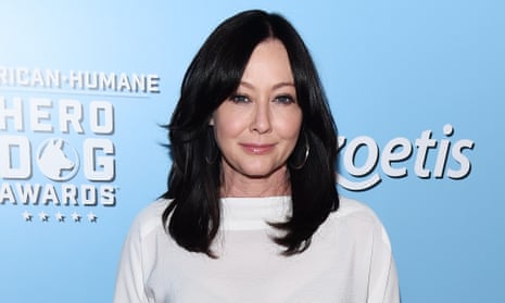 Shannen Doherty pictured in California in 2019