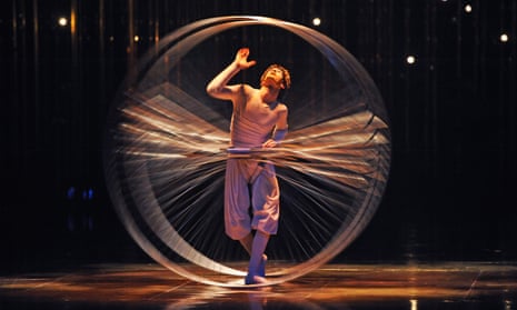 A scene from Varekai by Cirque Du Soleil