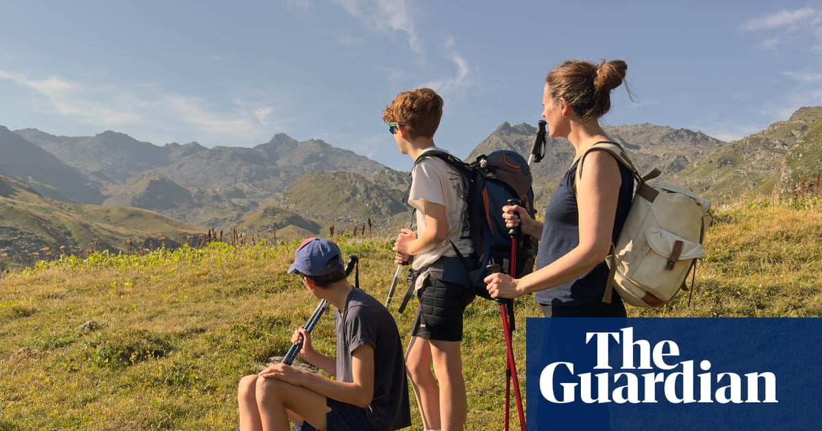 ‘It feels as though the mountains are ours alone’: family-friendly hiking in the French Alps