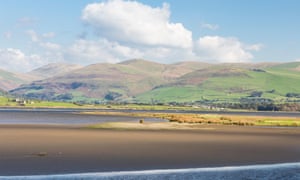 Broad Water on the Afon Dysynni near the coastal town of Tywyn, Cardigan Bay