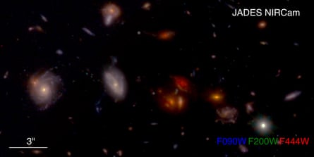 Another image from the telescope, ‘cosmic rose’.
