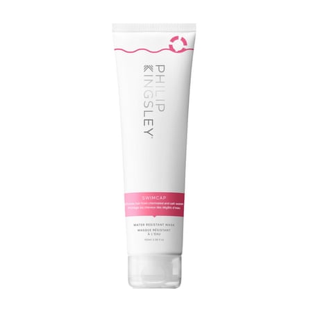 A tube of Philip Kingsley Swimcap Water-Resistant Mask