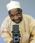 Sidibé with his Rolleiflex in 2006